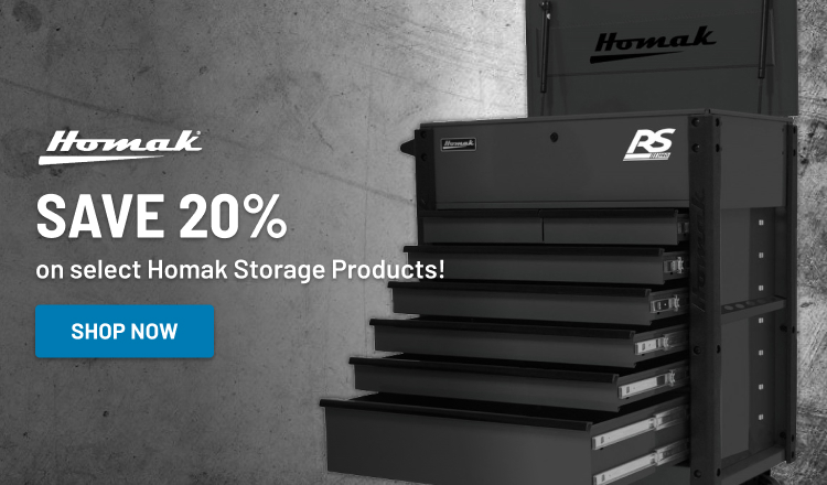 Save 20% on Select Homak Storage Products