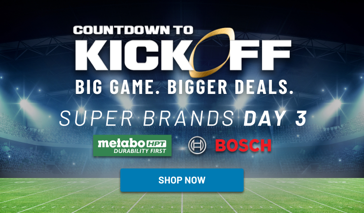 Super Brands Day 3: Metabo HPT and Bosch Savings