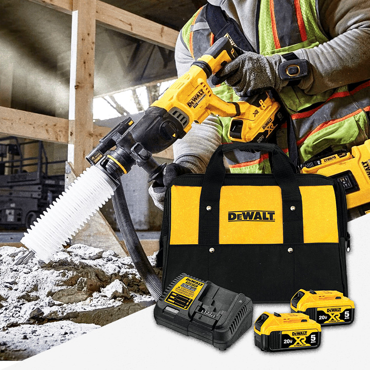 FREE DEWALT 20V MAX 5 AH 2-BATTERY STARTER KIT