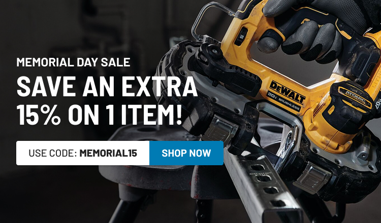Memorial Day Sale! Save an Extra 15% on 1 item! Code: MEMORIAL15