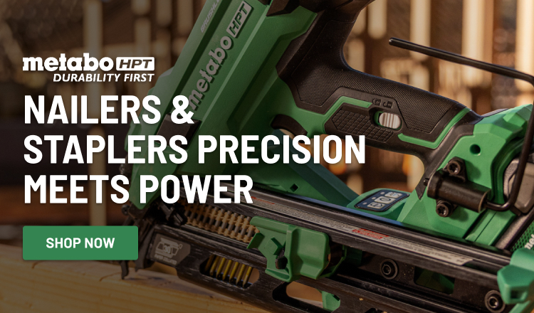 Metabo HPT Nailers and Staplers