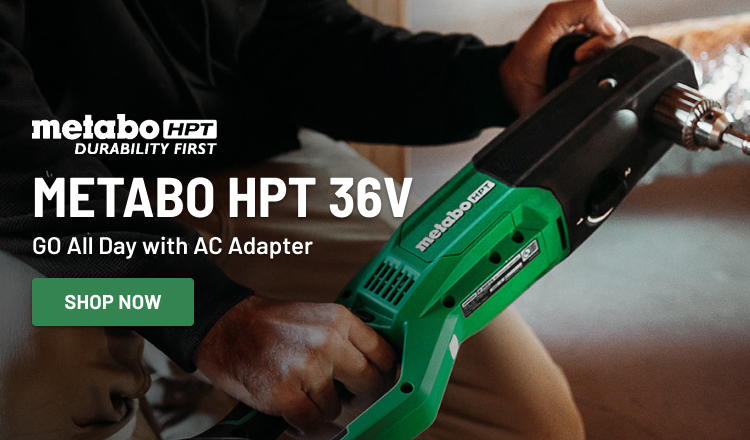 Metabo HPT 36V GO All Day with AC Adapter